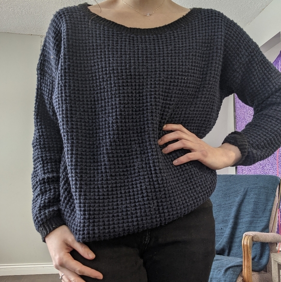 Women's oversized sweater - Picture 1 of 4
